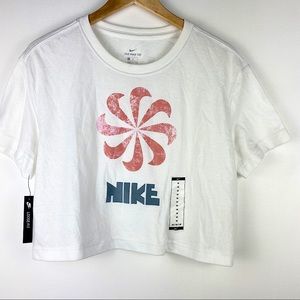 Nike oversized crop top